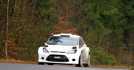 Michał Sołowow testuje Forda Fiestę S2000 (1)